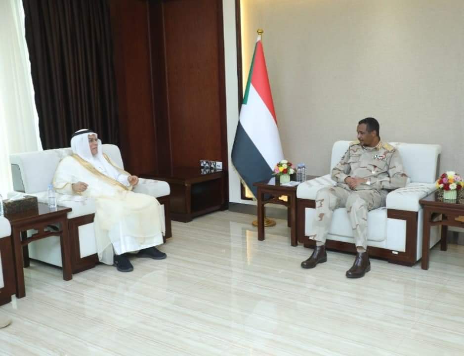 المسار نيوز نائب رئيس مجلس السيادة يلتقي سفير المملكة العربية السعودية