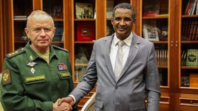 المسار نيوز نائب رئيس مجلس السيادة يلتقي نائب وزير الدفاع الروسي