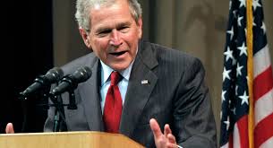 المسار نيوز جورج بوش يدين غزوه للعراق باعتباره وحشيًا وهو يعني أوكرانيا