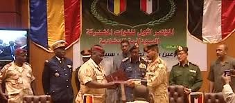 المسار نيوز السودان يتسلم رئاسة القوات الأمنية المشتركة من تشاد.