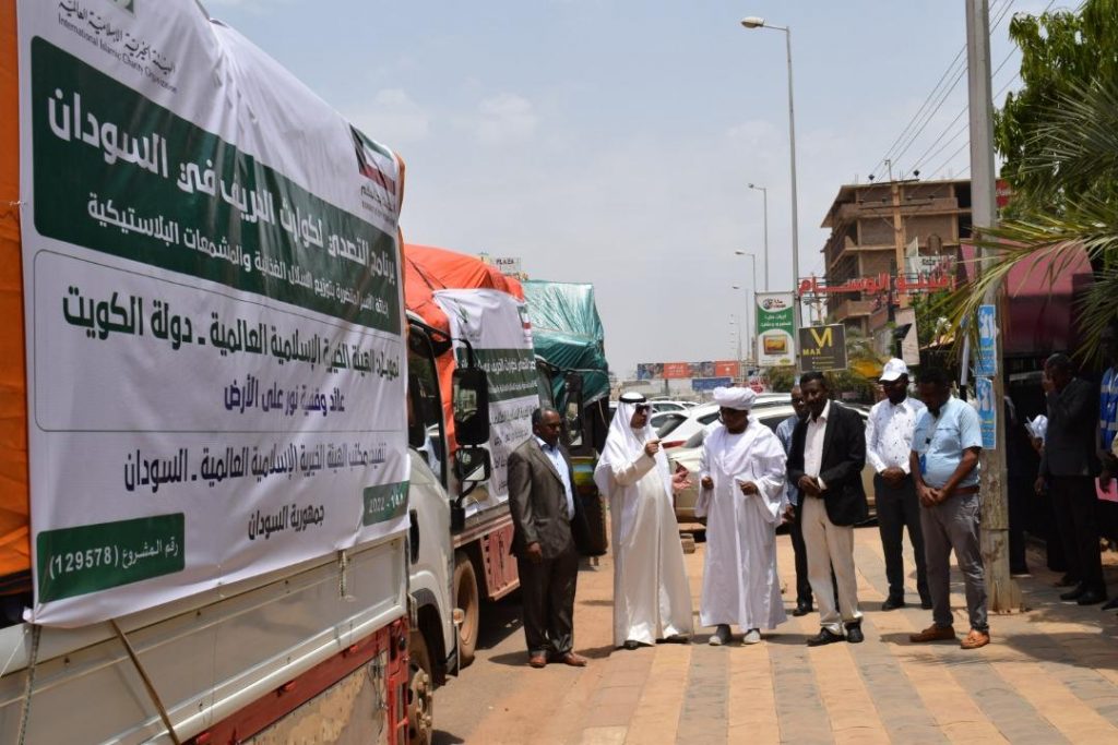 المسار نيوز قافلة مساعدات من دولة الكويت لولايتي الجزيرة، ونهر النيل.