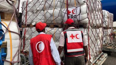 المسار نيوز الهلال الأحمر السوداني يستقبل طائرتي مساعدات انسانية