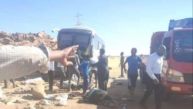 المسار نيوز وفاة 3 سودانيين وإصابة 13 في حادث انقلاب بص سفري بأسوان