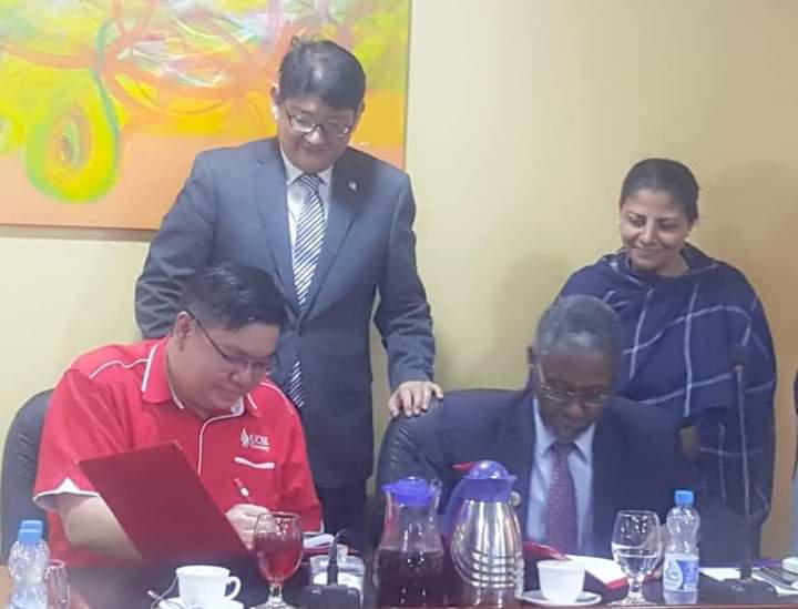 المسار نيوز توقيع إتفاقية شراكة بين جامعة السودان وجامعة UCSI الماليزية
