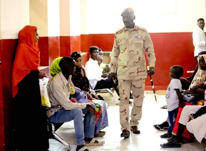 المسار نيوز الدعم السريع يقف على إنسياب الخدمات الصحية للمواطنين بجنوب دارفور
