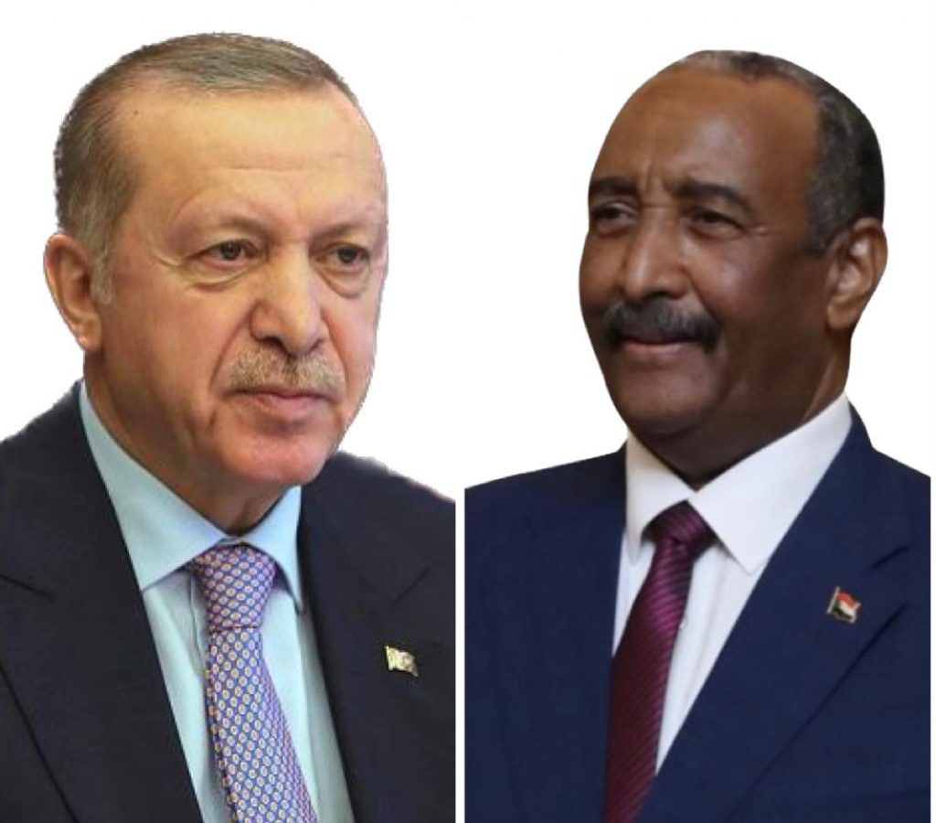 المسار نيوز رئيس مجلس السيادة القائد العام يبعث برقية تهنئة للرئيس التركي