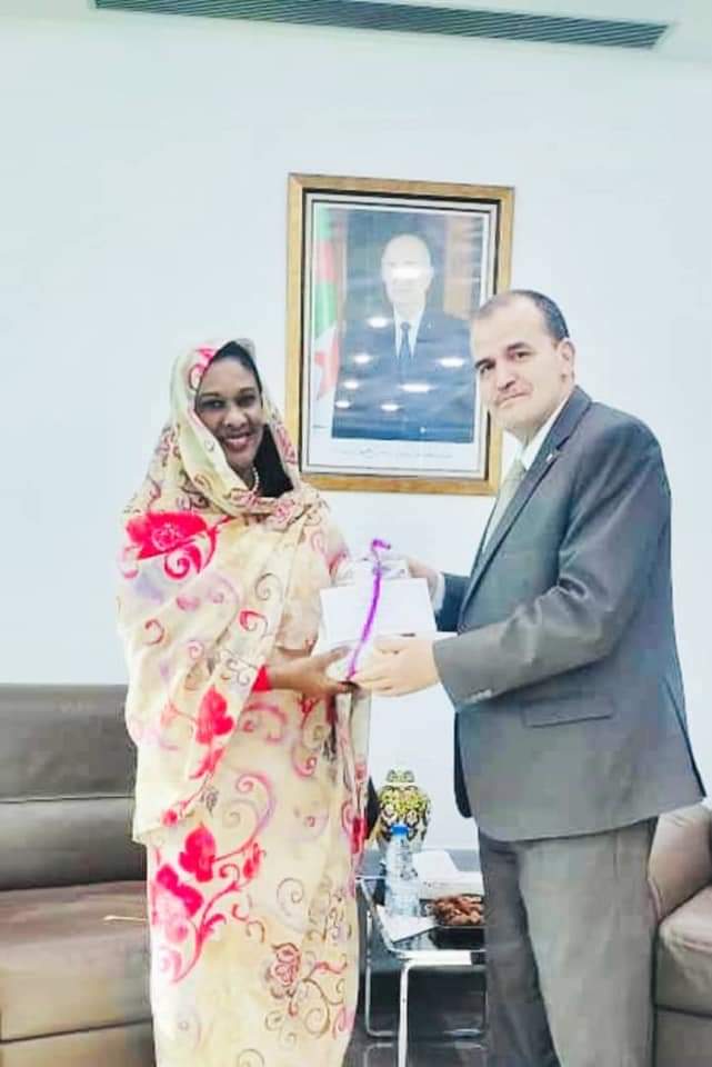 المسار نيوز سفيرة السودان بالجزائر تبحث العلاقات التجارية بين البلدين