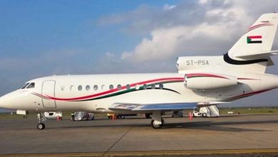 المسار نيوز عودة الطائرة الرئاسية السودانية