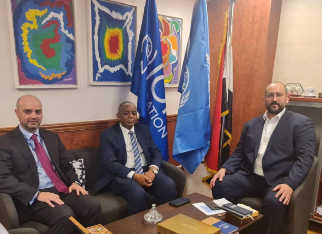 المسار نيوز سفير السودان بالقاهرة يبحث قضايا السودانيين المتأثرين بالحرب مع منظمة الهجرة الدولية IOM