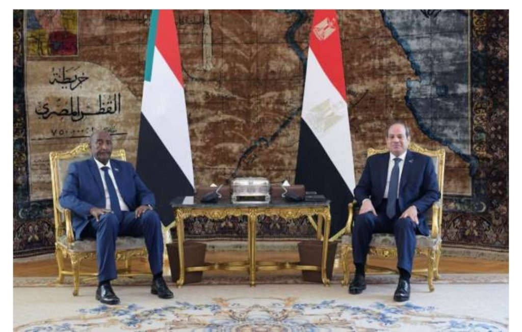 المسار نيوز السيسي: مصر حريصة على أمن السودان الشقيق.. وتدعم استقراره على كل المستويات