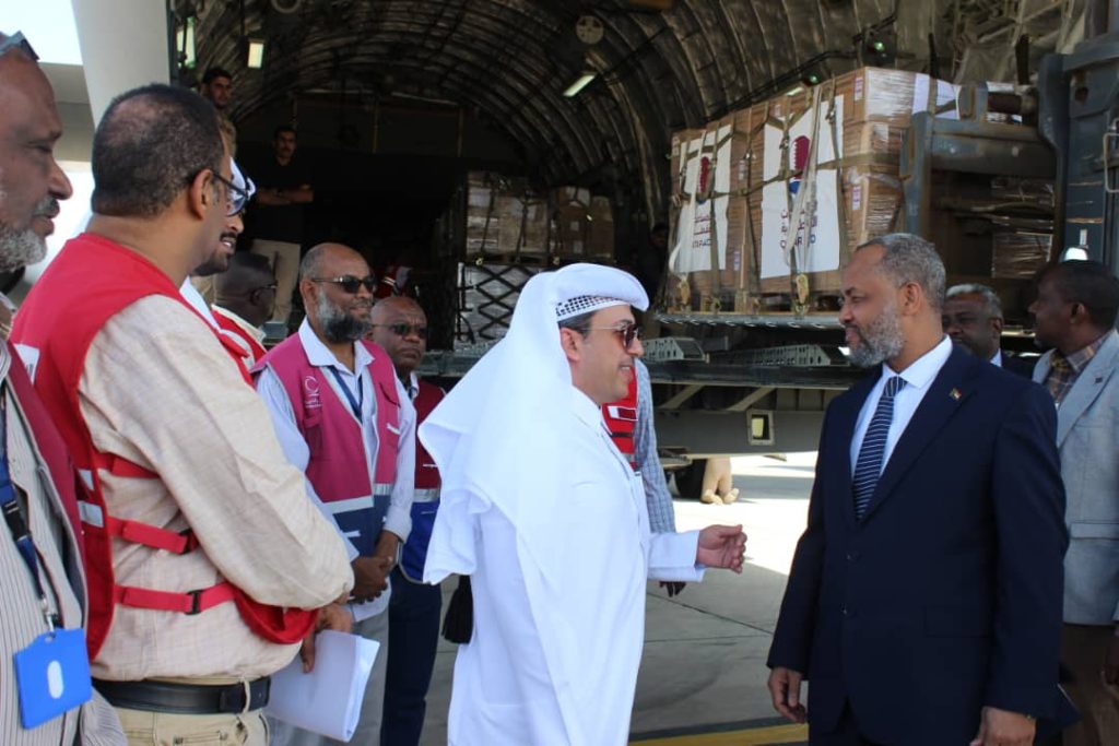 المسار نيوز الجسر الجوي القطري لمساعدة السودان ينقل شحنات من الأدوية لمدينة بورتسودان