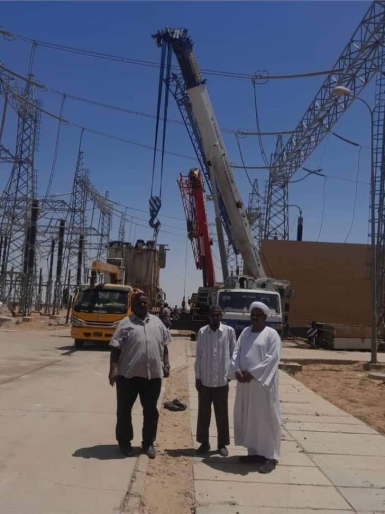 المسار نيوز وزير البنى التحتية بنهر النيل يعلن دخول محول جديد لمحطة عطبرة