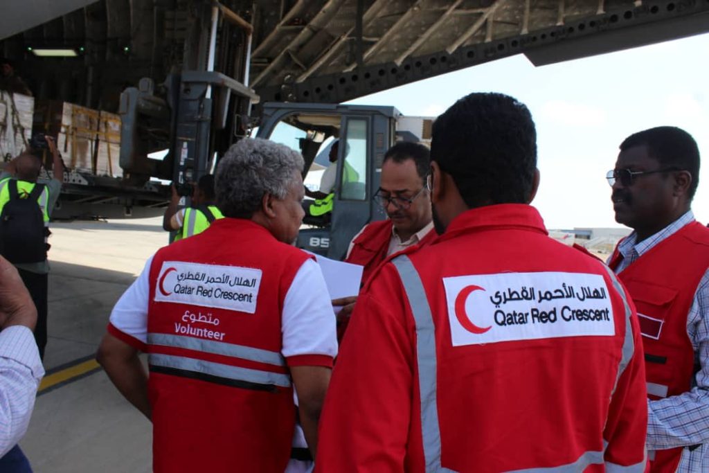 المسار نيوز الهلال الأحمر القطري يرسل مساعدات غذائية إلى مدينة حلفا الجديدة