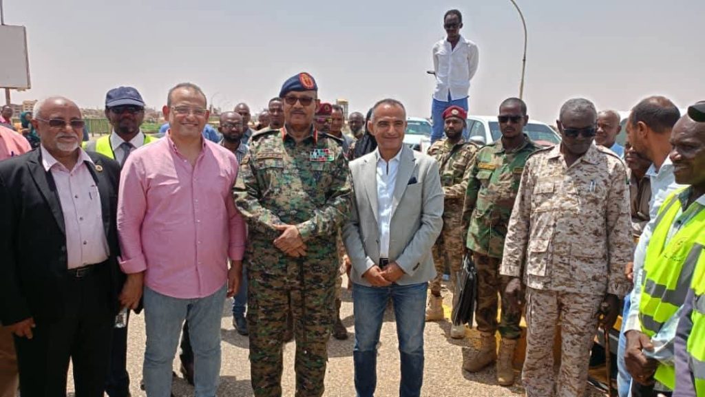 المسار نيوز زارهم الفريق جابر ووالي الخرطوم..فريق العمل المصري يبدأ مهمته لتأهيل جسري الحلفايا وشمبات